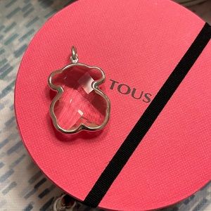 TOUS Silver and Crystal Sweet Dolls Color Pendant ✨